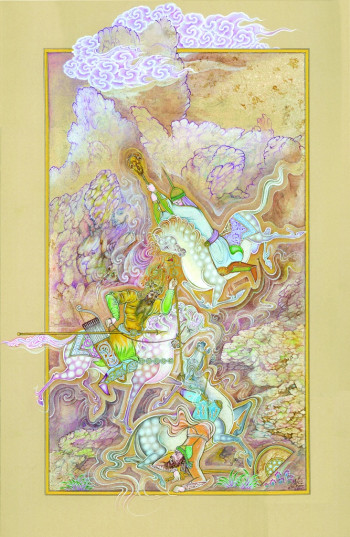 Battle of Rostam & Afrasiab